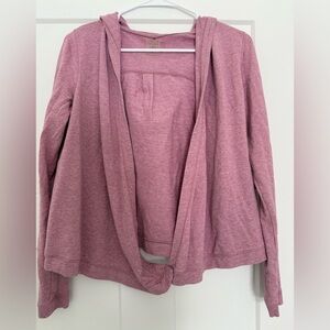 Calia by Carrie Underwood Size Small Pink Hooded Sweater